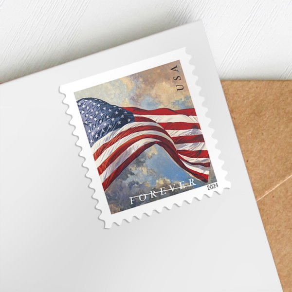[ Rolls ] 2024 U.S. Flag Forever Stamp
