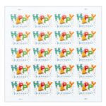 Happy Birthday Stamps 2021