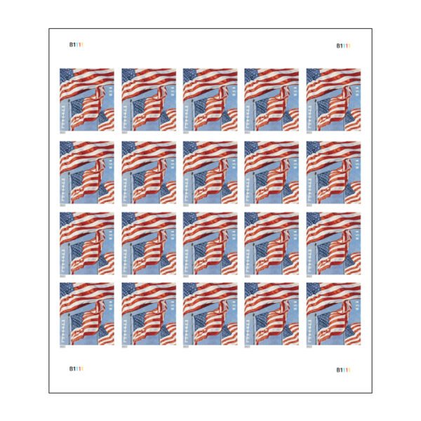 [ Sheets ] 2022 U.S. Flag Forever Stamps